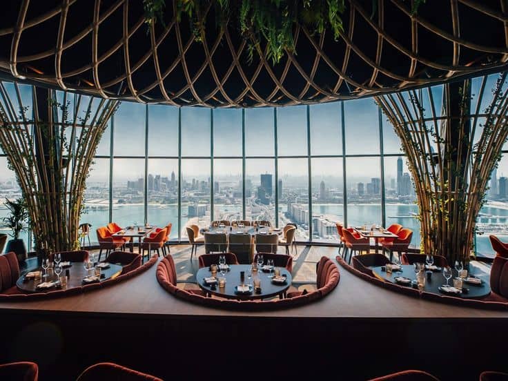 SUSHISAMBA Dubai dining room